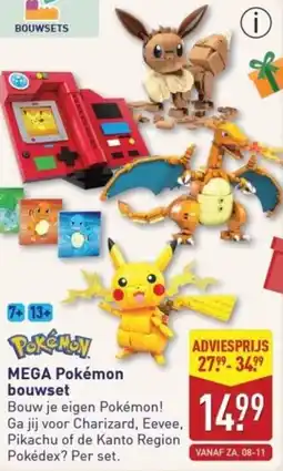 ALDI MEGA Pokémon bouwset aanbieding