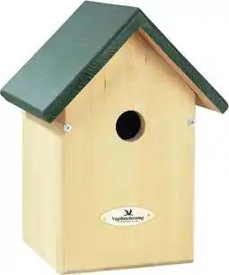 Intratuin Vogelbescherming Nederland nestkast groen Oklahoma 21,8 x 16 x 28,8 cm aanbieding