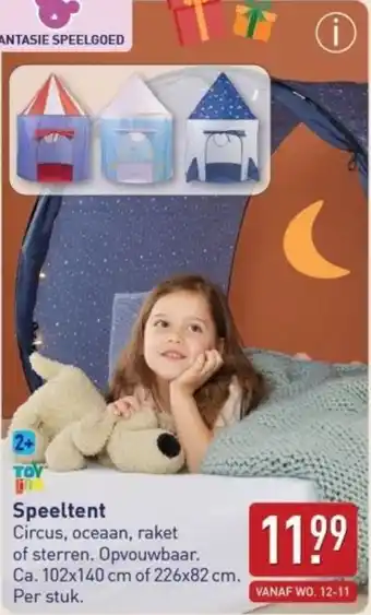 ALDI Speeltent aanbieding