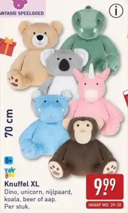 ALDI Knuffel XL aanbieding