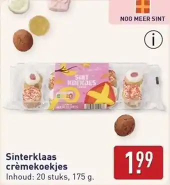 ALDI Sinterklaas crèmekoekjes aanbieding