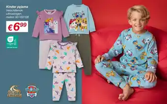 Kik Kinder pyjama aanbieding