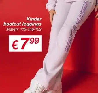 Kik Kinder bootcut leggings aanbieding