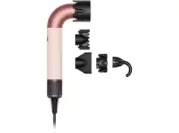 MediaMarkt Dyson Supersonic R - Straight + Wavy Ceramic Pink Föhn Roze aanbieding