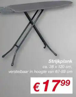 Kik Strijkplank aanbieding