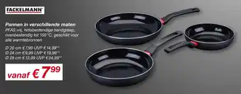 Kik Pannen in verschillende maten aanbieding