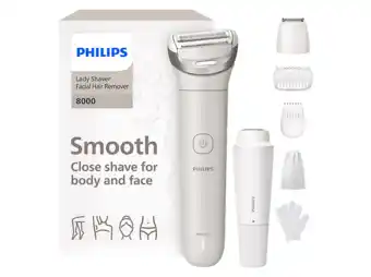 MediaMarkt Philips Brl159/00 Philips Series 8000 Ladyshave Wit aanbieding
