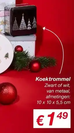 Kik Koektrommel aanbieding