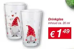 Kik Drinkglas aanbieding