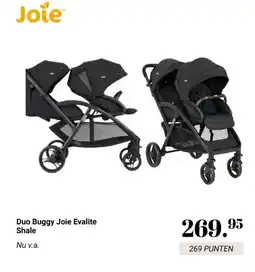 Van Asten BabySuperstore Duo Buggy Joie Evalite Shale aanbieding