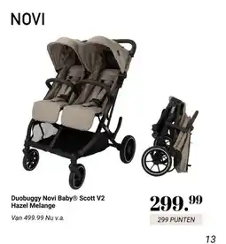 Van Asten BabySuperstore Duobuggy Novi BabyⓇ Scott V2 Hazel Melange aanbieding