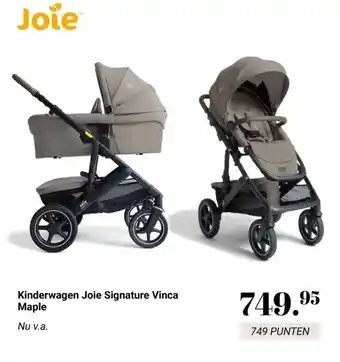 Van Asten BabySuperstore Kinderwagen Joie Signature Vinca Maple aanbieding