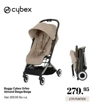 Van Asten BabySuperstore Buggy Cybex Orfeo Almond Beige/Beige aanbieding