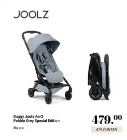 Van Asten BabySuperstore Buggy Joolz Aer2 Pebble Grey Special Edition aanbieding