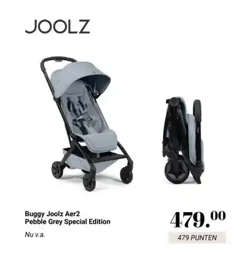 Van Asten BabySuperstore Buggy Joolz Aer2 Pebble Grey Special Edition aanbieding