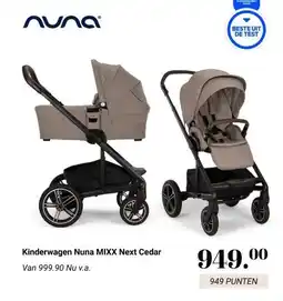 Van Asten BabySuperstore Kinderwagen Nuna MIXX Next Cedar aanbieding