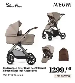 Van Asten BabySuperstore Kinderwagen Silver Cross Reef 2 Special Edition Frappe incl. Accessoires aanbieding