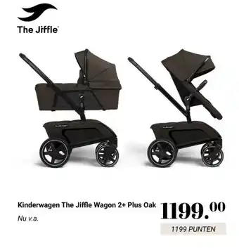 Van Asten BabySuperstore Kinderwagen The Jiffle Wagon 2+ Plus Oak aanbieding