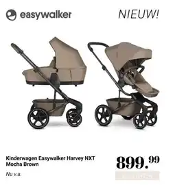 Van Asten BabySuperstore Kinderwagen Easywalker Harvey NXT Mocha Brown aanbieding