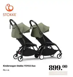 Van Asten BabySuperstore Kinderwagen Stokke YOYO3 Duo aanbieding