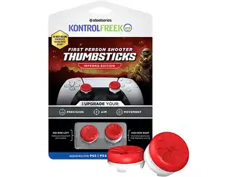 MediaMarkt Kontrolfreek Fps Inferno Kit Duimstokken - Rood/wit aanbieding