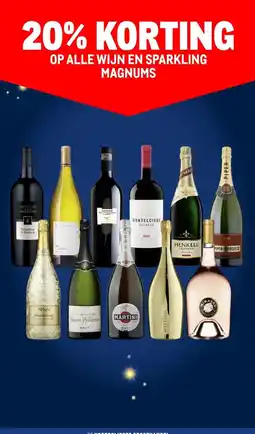 Makro ALLE WIJN EN SPARKLING MAGNUMS aanbieding