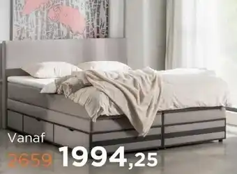 TotaalBED Opbergboxspring Dortmund met lade aanbieding