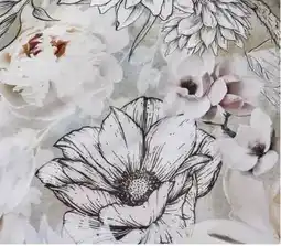 TotaalBED Dekbedovertrek Flourisch Sand aanbieding