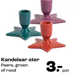 Kwantum Kandelaar ster aanbieding