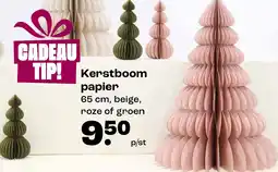Kwantum Kerstboom papier aanbieding