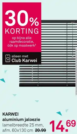 Karwei Karwei aluminium jaloezie aanbieding