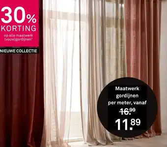 Maatwerk gordijnen