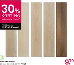 Karwei Laminaat Valley aanbieding