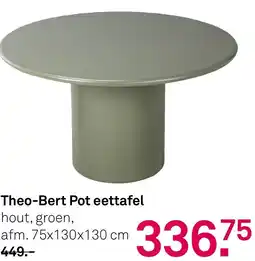 Karwei Theo-Bert Pot eettafel aanbieding