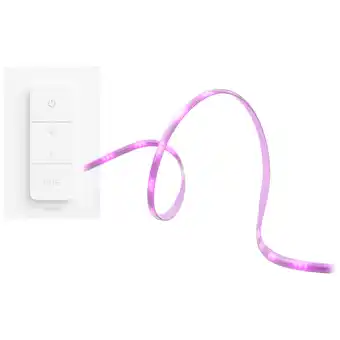 MediaMarkt PHILIPS HUE Hue Solo lightstrip 3m Slimme ledstrip Wit aanbieding