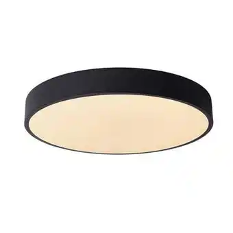 Praxis Lucide Plafondlamp Unar - Zwart - 40cm - 24W aanbieding
