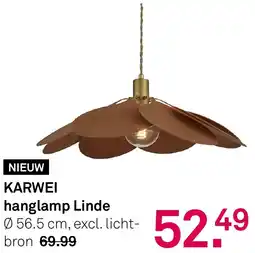 Karwei Karwei hanglamp Linde aanbieding