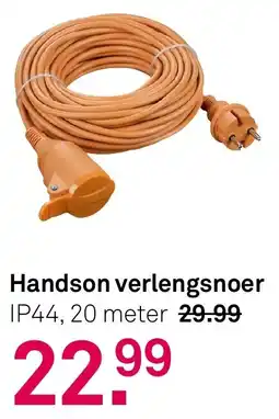 Karwei Handson verlengsnoer aanbieding