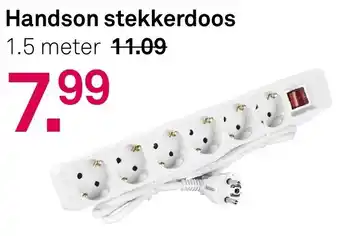 Karwei Handson stekkerdoos aanbieding