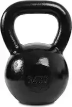 Bol.com RS Sports Kettlebell Russian - Gietijzer -24 kg - Zwart aanbieding