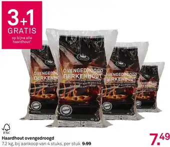 Karwei Haardhout ovengedroogd aanbieding