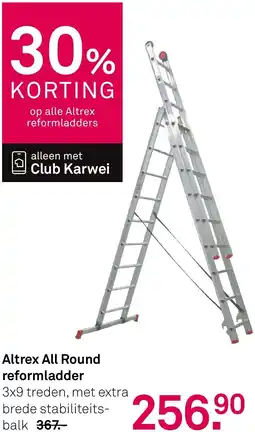 Karwei Altrex All Round reformladder aanbieding