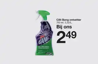 Zeeman Cilit Bang ontvetter 750 ml aanbieding