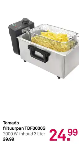 Karwei Tomado frituurpan TDF3000S aanbieding