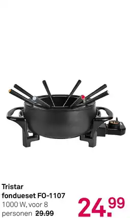 Karwei Tristar fondueset FO-1107 aanbieding