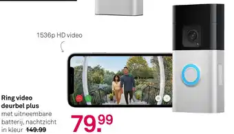 Karwei Ring video deurbel plus aanbieding