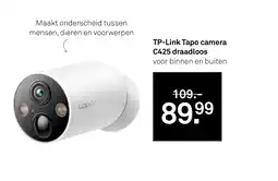 Karwei TP-Link Tapo camera C425 draadloos aanbieding