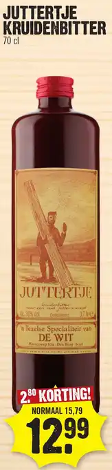 Super Dirck 3 Juttertje kruidenbitter aanbieding
