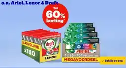 Bol.com o.a. Ariel, Lenor & Dreft aanbieding