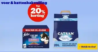 Bol.com voer & kattenbakvulling aanbieding